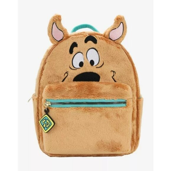 BioWorld Handbags - BioWorld Scooby-Doo 3D Plush Mini Backpack NWT​